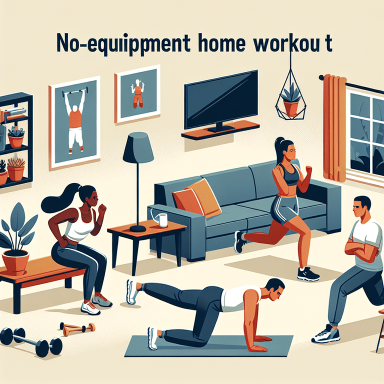 No-Equipment Home Workout